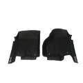 Picture of Westin 12-18 Ram Crew-Mega Cab two retention hooks Wade Sure-Fit Floor Liners Front - Black