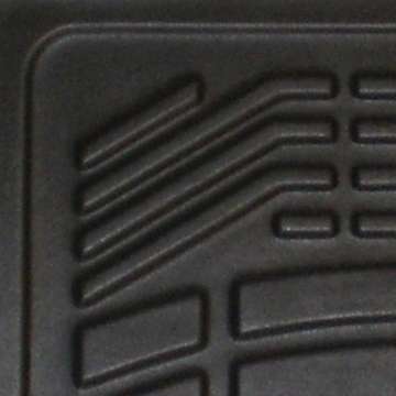 Picture of Westin 12-18 Ram Crew-Mega Cab two retention hooks Wade Sure-Fit Floor Liners Front - Black