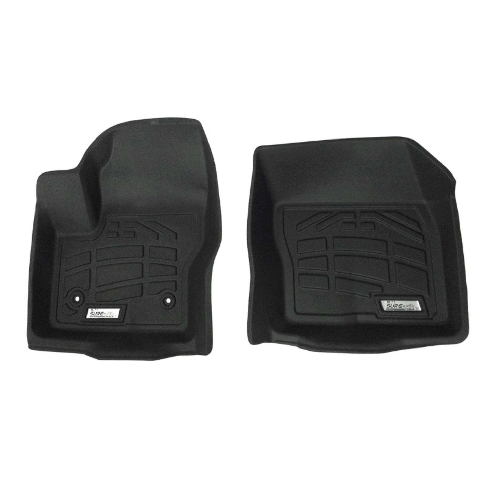 Picture of Westin 2013-2018 Ford Escape Wade Sure-Fit Floor Liners Front - Black