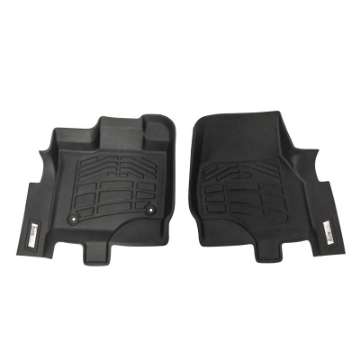 Picture of Westin 2015-2018 Ford F-150 Wade Sure-Fit Floor Liners Front - Black