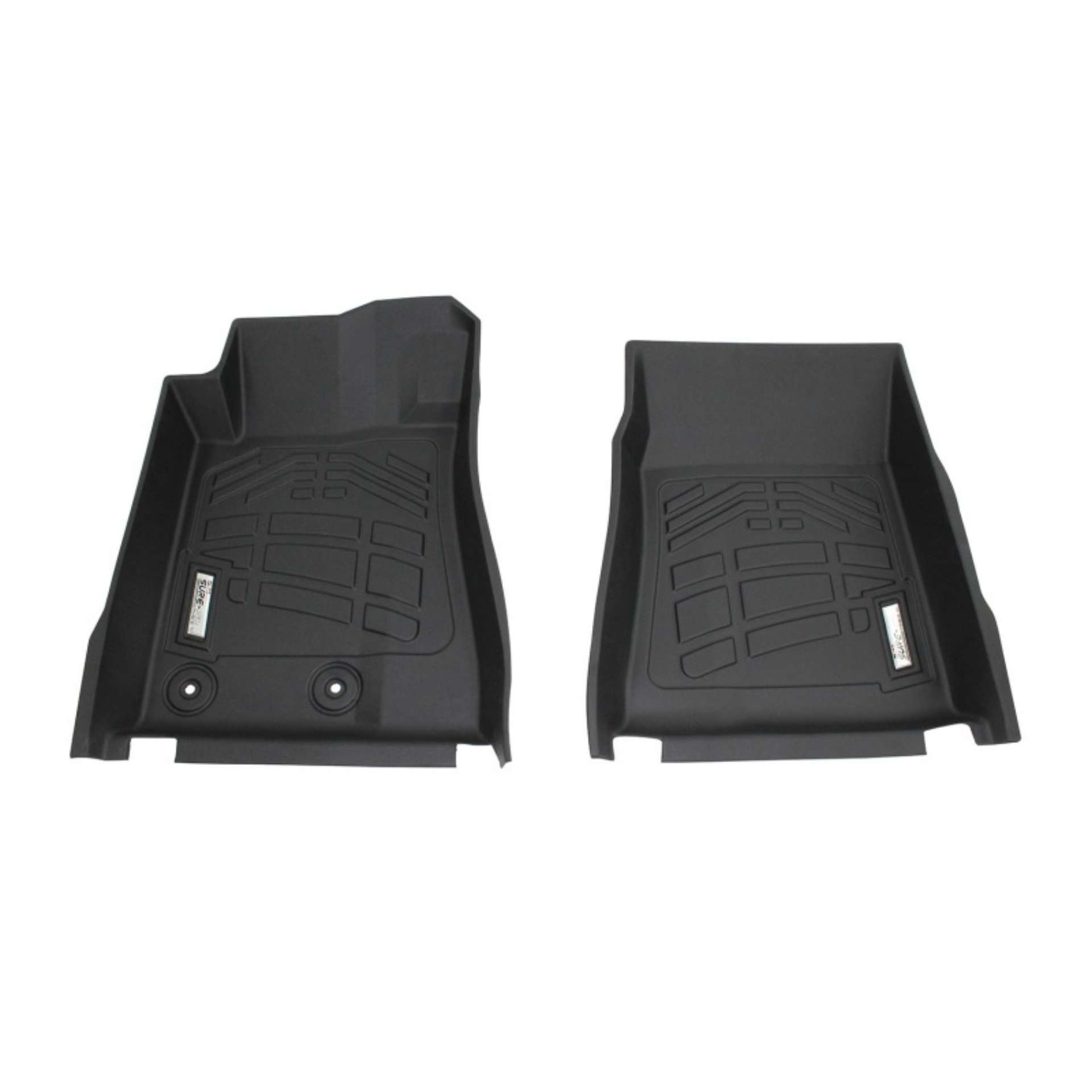 Picture of Westin 2015-2018 Ford Mustang Wade Sure-Fit Floor Liners Front - Black