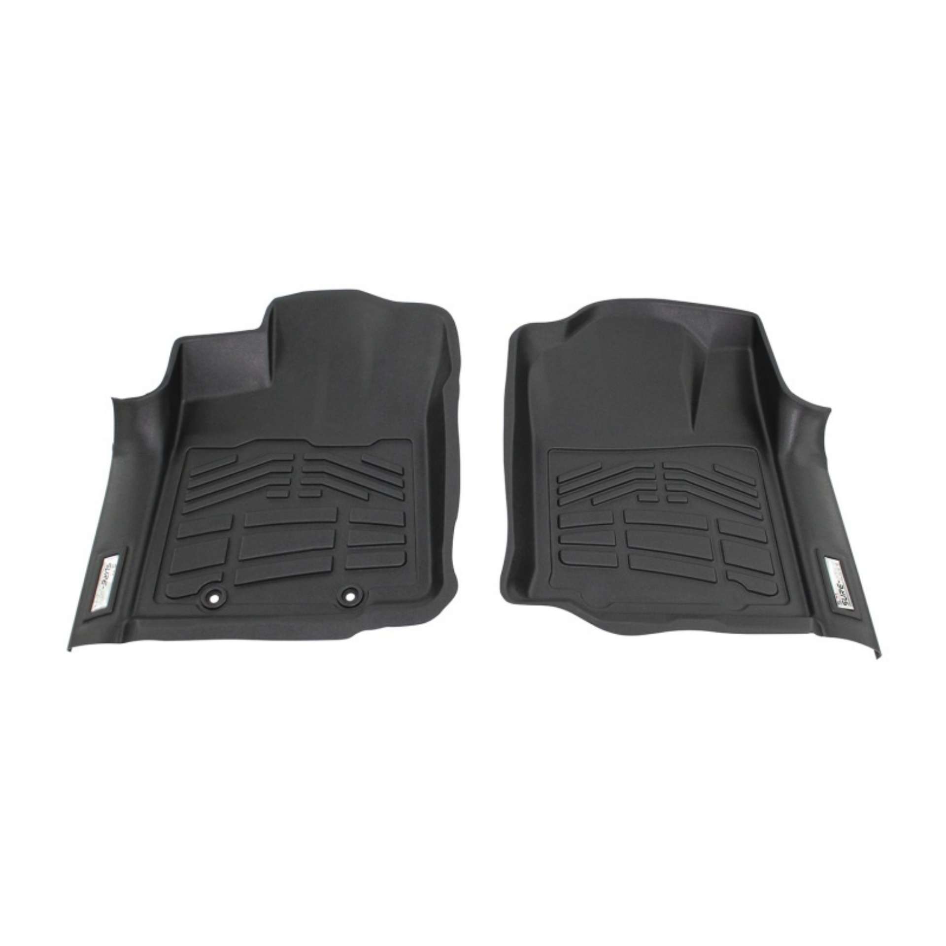 Picture of Westin 2016-2018 Toyota Tacoma Access-Dbl Cab Wade Sure-Fit Floor Liners Front - Black