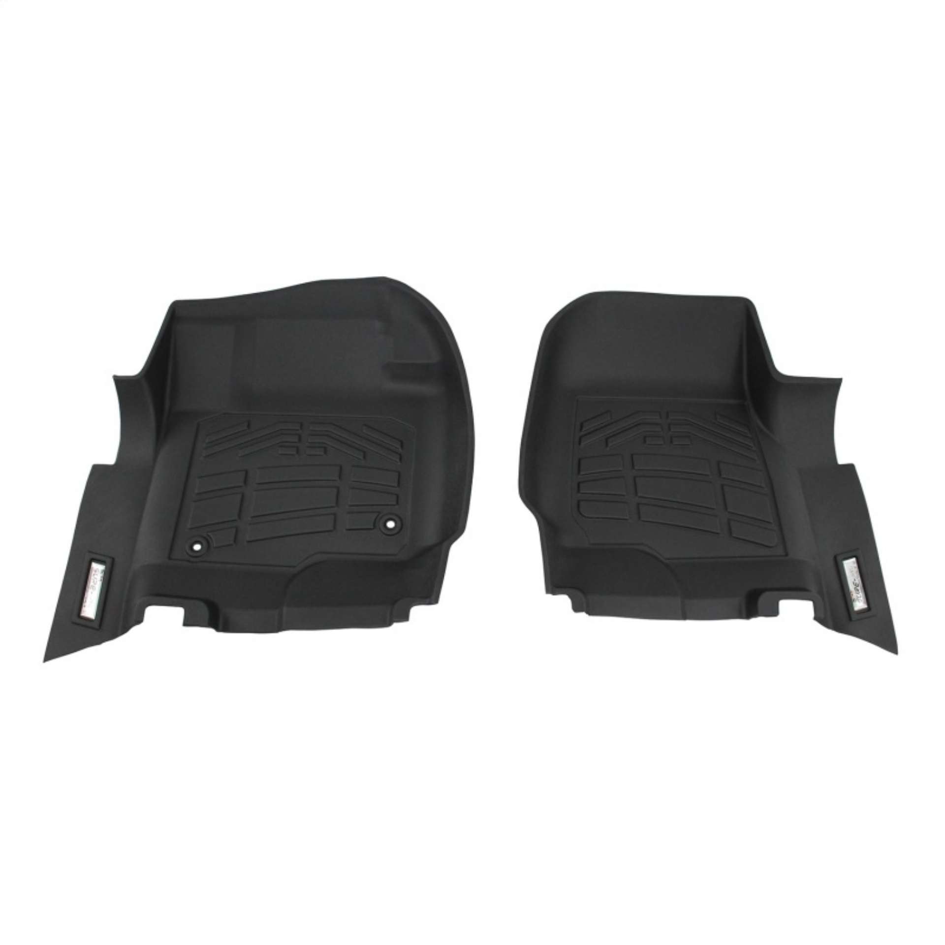 Picture of Westin 2017-2018 Ford Super Duty Regular-Super-Crew Cab Wade Sure-Fit Floor Liners Front - Black