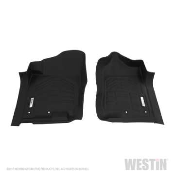 Picture of Westin 2016-2017 Nissan Titan - Titan XD Wade Sure-Fit Floor Liners Front - Black