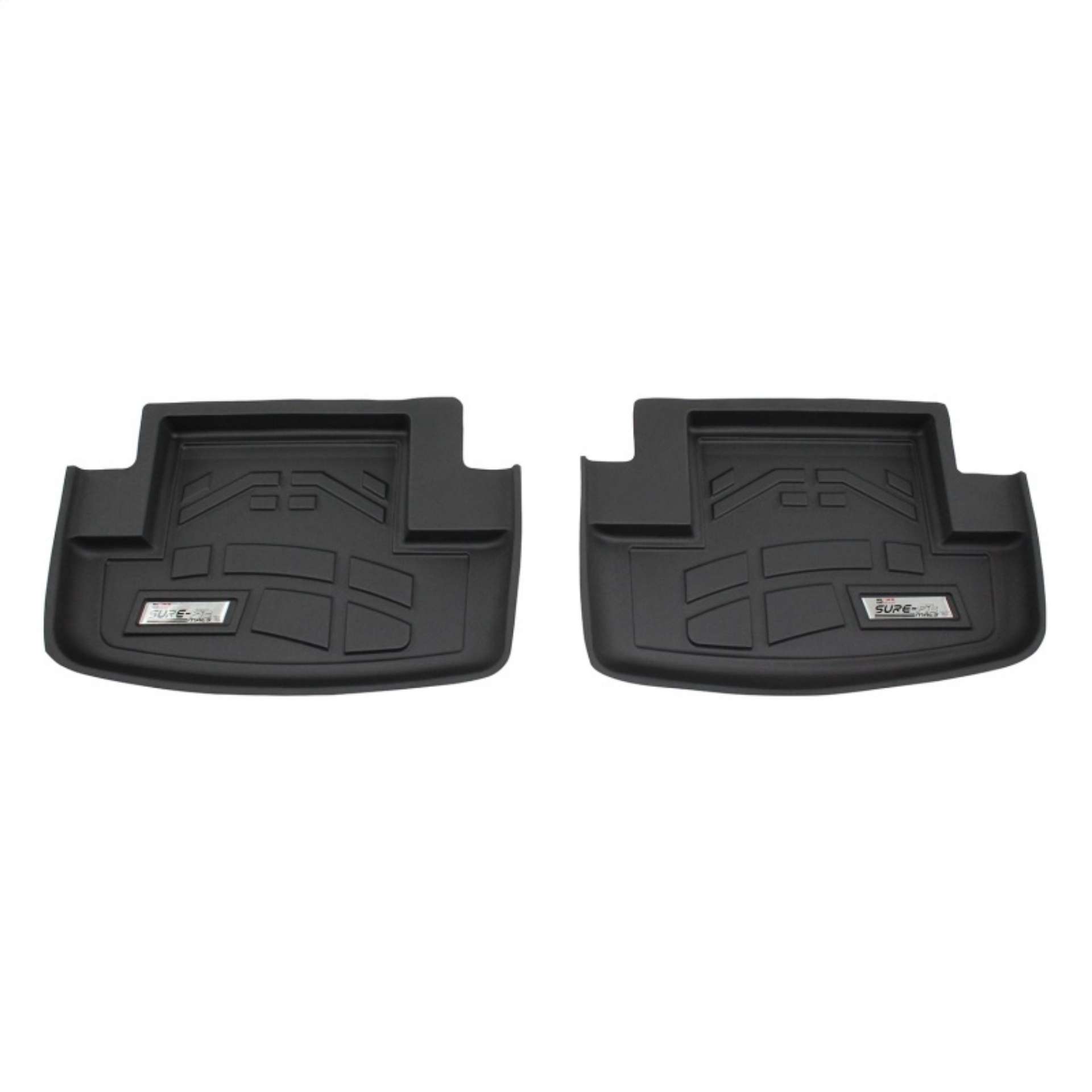 Picture of Westin 2015-2018 Ford Mustang Wade Sure-Fit Floor Liners 2nd Row - Black