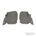 Picture of Westin 2017-2018 Ford Super Duty Regular-Super-Crew Cab Wade Sure-Fit Floor Liners Front - Gray