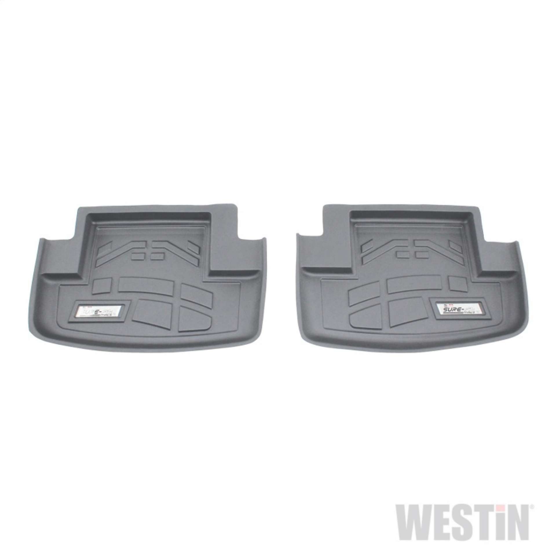 Picture of Westin 2015-2018 Ford Mustang Wade Sure-Fit Floor Liners 2nd Row - Gray