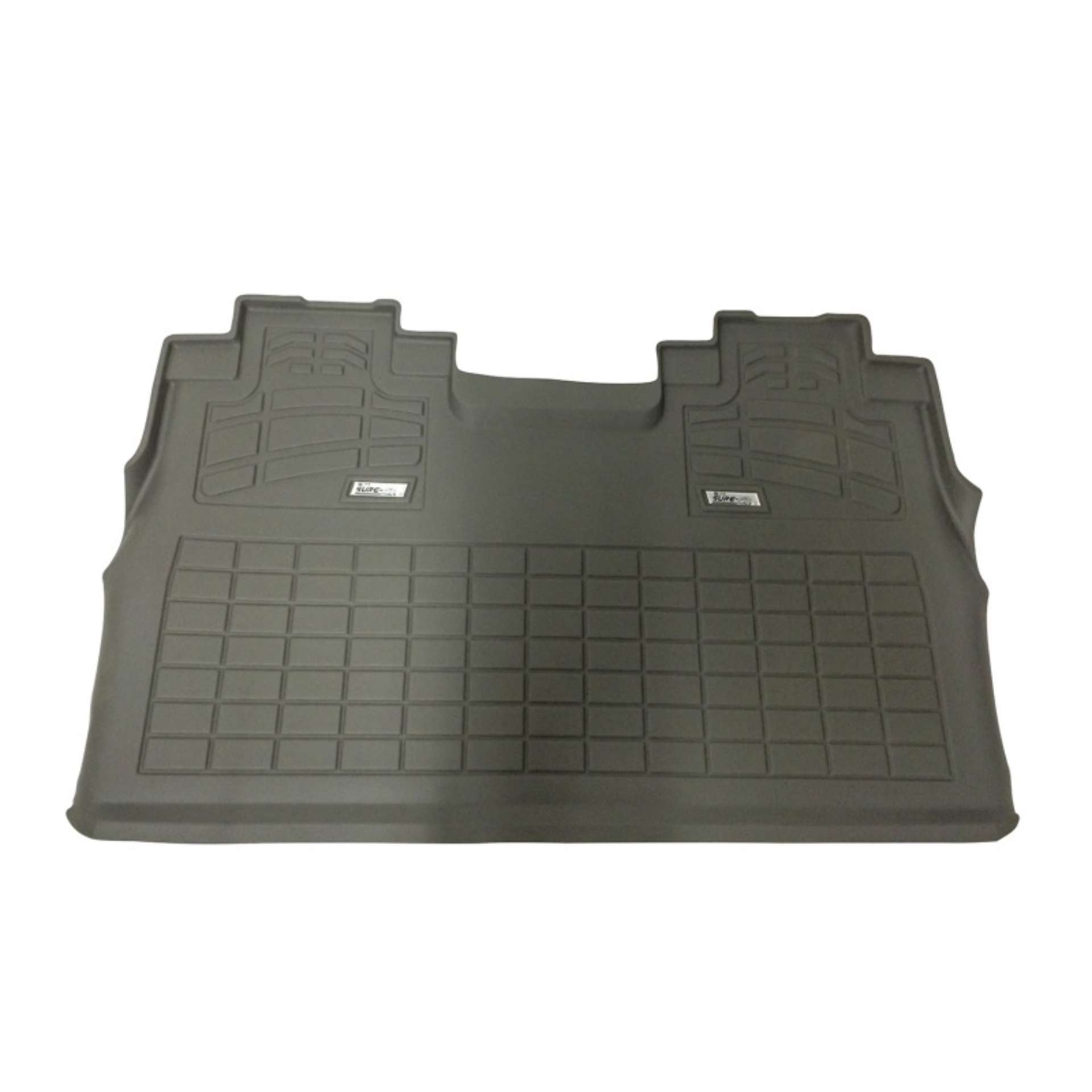 Picture of Westin 2015-2018 Ford F-150 SuperCrew Wade Sure-Fit Floor Liners 2nd Row - Gray