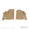 Picture of Westin 2012-2017 Dodge-Chrysler-Volkswagen Grand Caravan Wade Sure-Fit Floor Liners Front - Tan