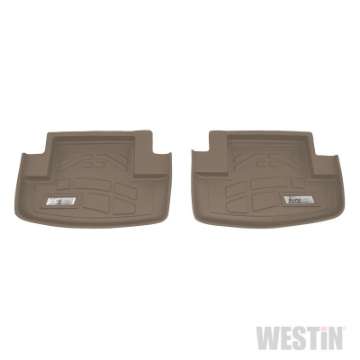 Picture of Westin 2015-2018 Ford Mustang Wade Sure-Fit Floor Liners 2nd Row - Tan