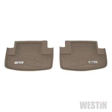 Picture of Westin 2015-2018 Ford Mustang Wade Sure-Fit Floor Liners 2nd Row - Tan