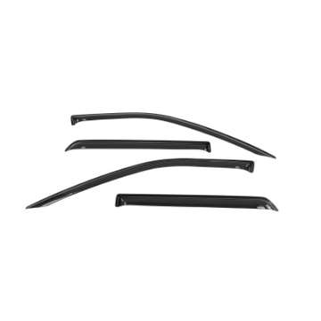 Picture of Westin 2011-2017 Dodge Durango Wade Slim Wind Deflector 4pc - Smoke