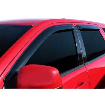 Picture of Westin 2011-2017 Dodge Durango Wade Slim Wind Deflector 4pc - Smoke