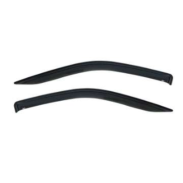 Picture of Westin 1996-2007 Dodge-Chrysler-Plymouth Town & Country-Caravan Wade Slim Wind Deflector 2pc - Smoke