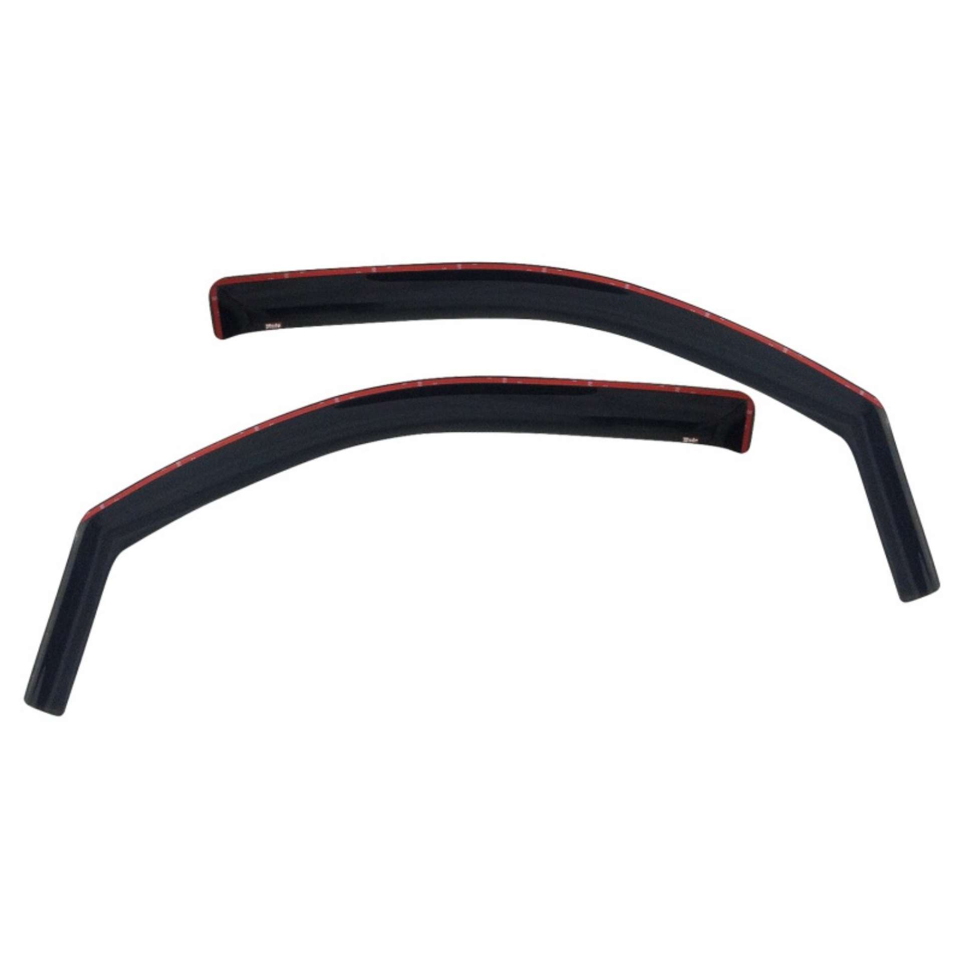 Picture of Westin 2005-2010 Dodge-Mitsubishi Dakota Wade In-Channel Wind Deflector 2pc - Smoke