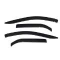 Picture of Westin 1998-2002 Dodge Ram Quad Cab Wade Slim Wind Deflector 4pc - Smoke