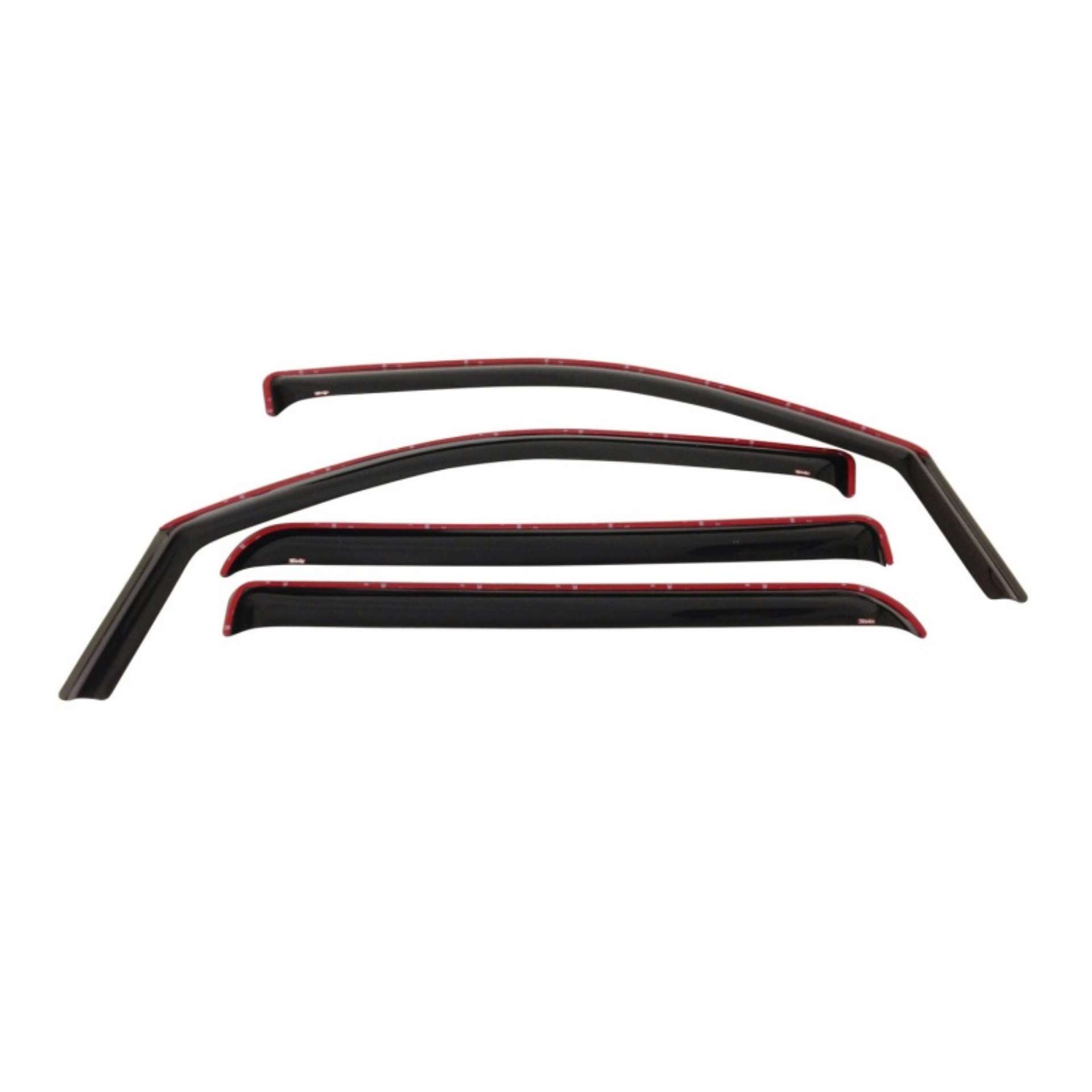 Picture of Westin 2006-2009 Dodge Ram Mega Cab Wade In-Channel Wind Deflector 4pc - Smoke