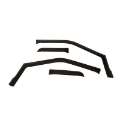 Picture of Westin 2015-2018 Ford F-150 SuperCab Wade In-Channel Wind Deflector 4pc - Smoke