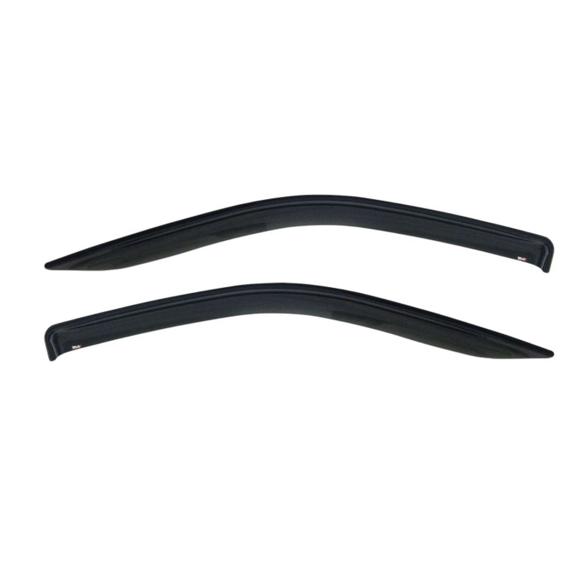 Picture of Westin 1992-2010 Ford Econoline Full Size Van Wade Slim Wind Deflector 2pc - Smoke