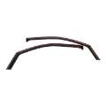 Picture of Westin 1999-2007 Chevy Silverado Classic Wade In-Channel Wind Deflector 2pc - Smoke