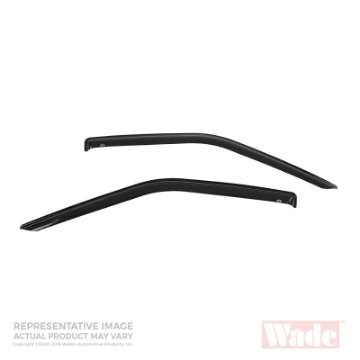 Picture of Westin 2005-2010 Chevrolet Cobalt 2dr Wade Slim Wind Deflector 2pc - Smoke