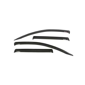 Picture of Westin 2016-2018 Mitsubishi Outlander Wade Slim Wind Deflector 4pc - Smoke