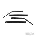 Picture of Westin 2017-2018 Nissan Armada Wade Slim Wind Deflector 4pc - Smoke