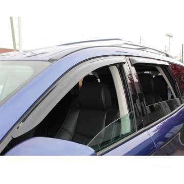 Picture of Westin 2013-2018 Nissan Pathfinder Wade Slim Wind Deflector 4pc - Smoke