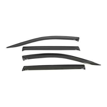 Picture of Westin 2010-2012 Subaru Outback Wade Slim Wind Deflector 4pc - Smoke