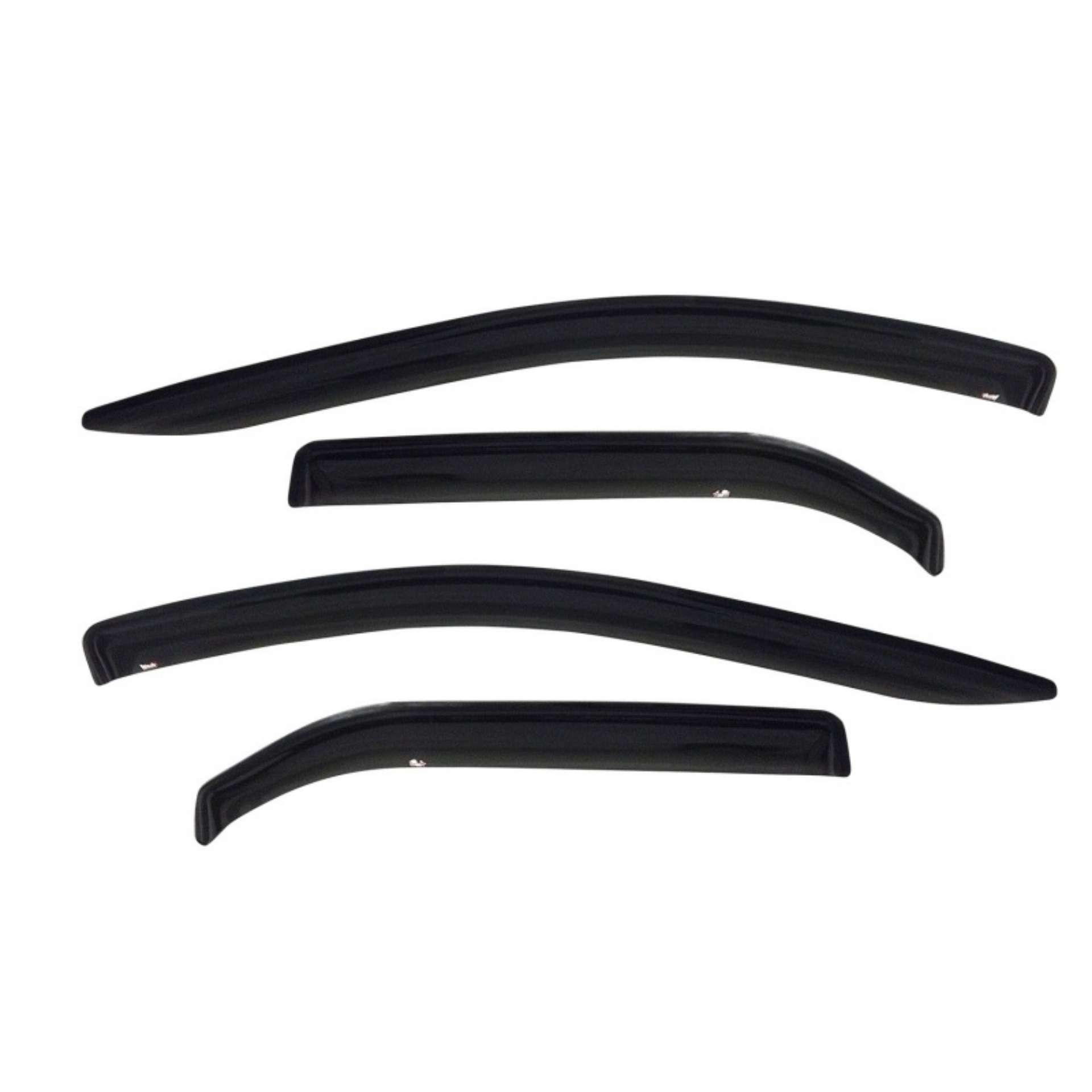 Picture of Westin 1998-2002 Toyota Corolla 4dr Wade Slim Wind Deflector 4pc - Smoke