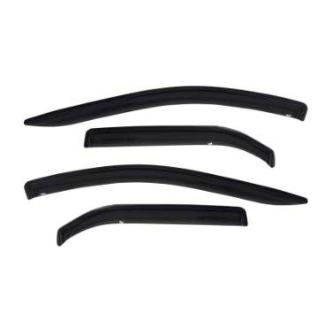 Picture of Westin 2005-2018 Toyota Tacoma Double Cab Wade Slim Wind Deflector 4pc - Smoke