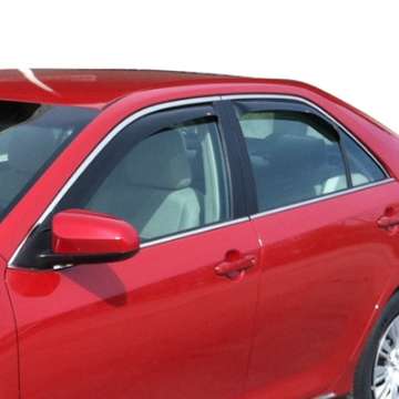 Picture of Westin 2012-2014 Toyota Camry Wade In-Channel Wind Deflector 4pc - Smoke