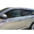 Picture of Westin 2014-2018 Toyota Highlander Wade In-Channel Wind Deflector 4pc - Smoke