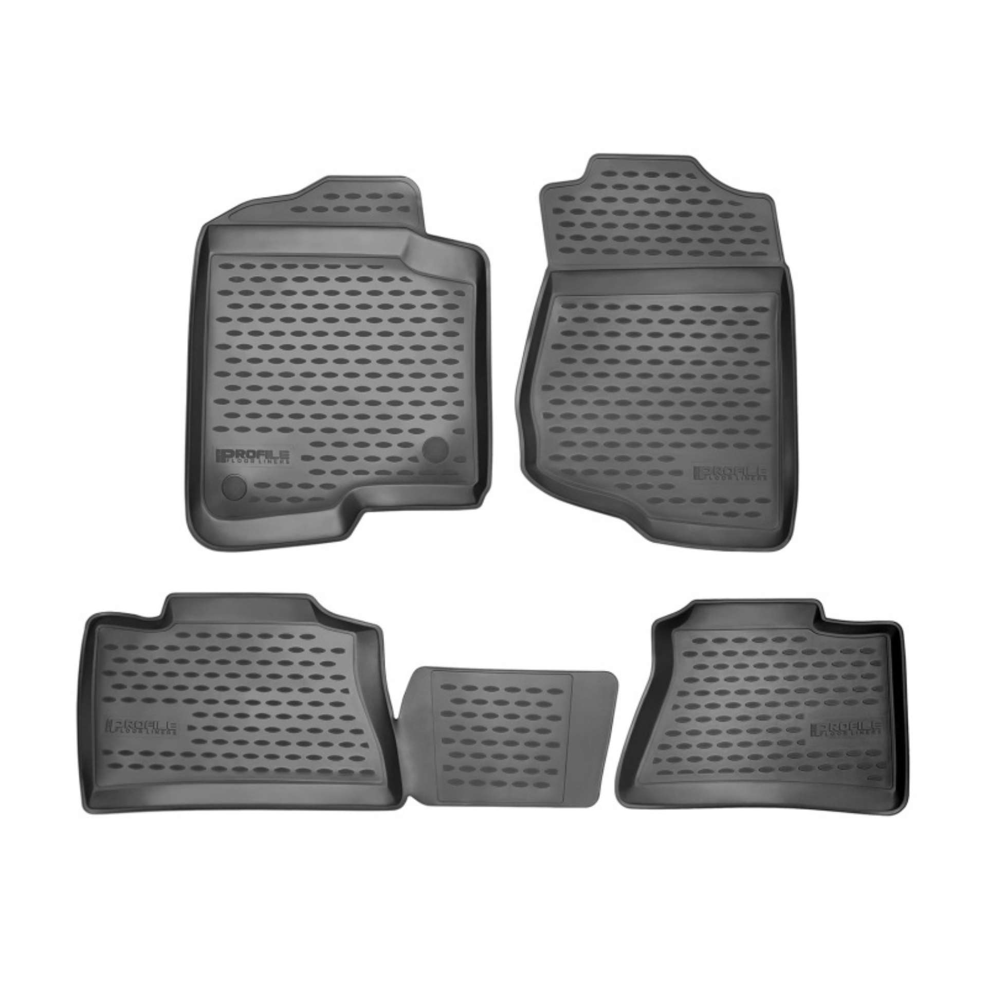 Picture of Westin 2011-2016 BMW 5 Series Profile Floor Liners 4pc - Black