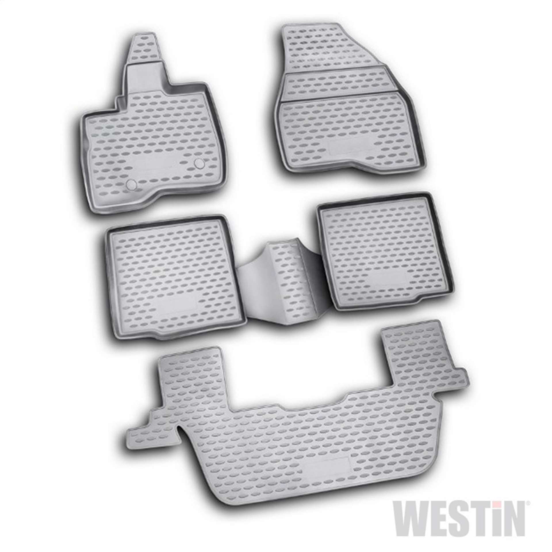 Picture of Westin 2011-2017 Ford Explorer Profile Floor Liners 5pc - Black