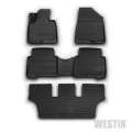 Picture of Westin 2013-2017 Hyundai Santa Fe 7 passenger Profile Floor Liners 5pc - Black