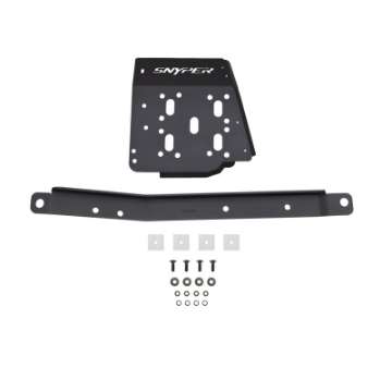 Picture of Westin-Snyper 07-17 Jeep Wrangler Transfer Case Skid Plate - Textured Black