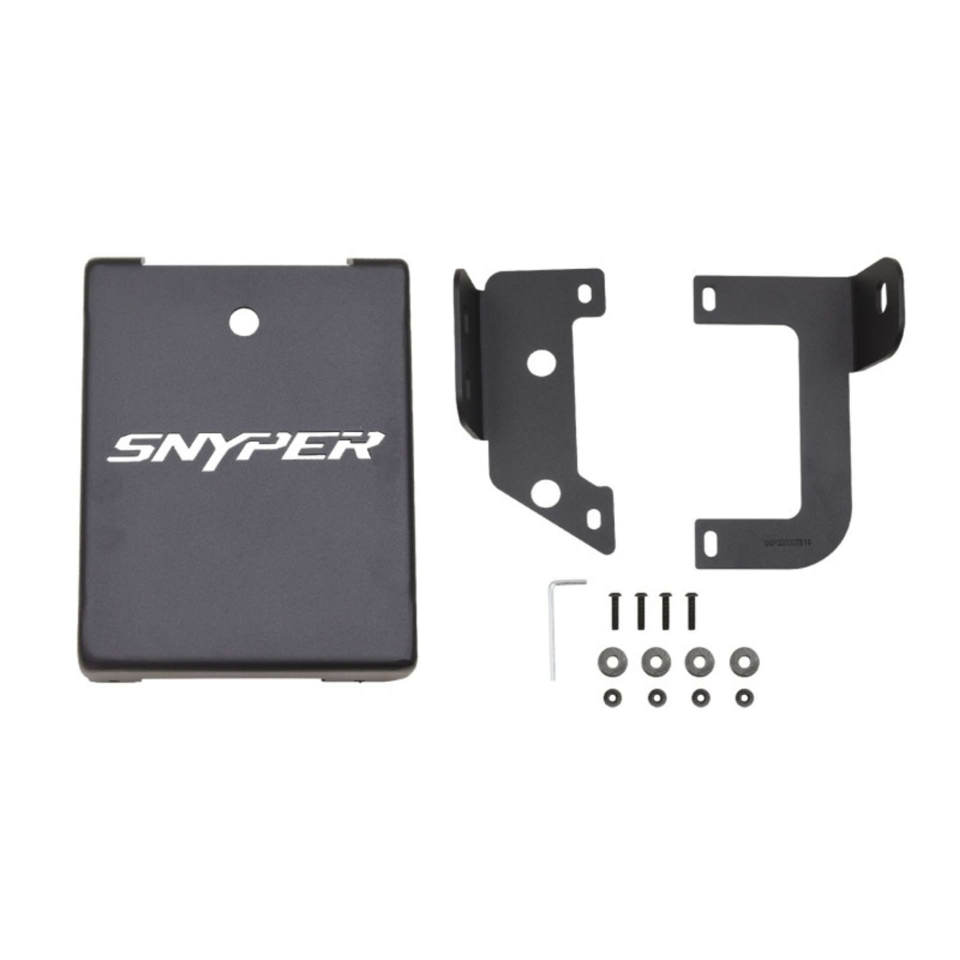 Picture of Westin-Snyper 07-17 Jeep Wrangler Evap Canister Skid Plate - Textured Black