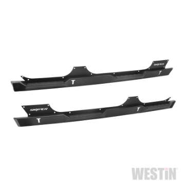 Picture of Westin-Snyper 07-17 Jeep Wrangler Unlimited Rock Slider Steps - Textured Black