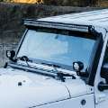 Picture of Westin-Snyper 07-17 Jeep Wrangler Snyper Pillar LED Light Mount - Textured Black