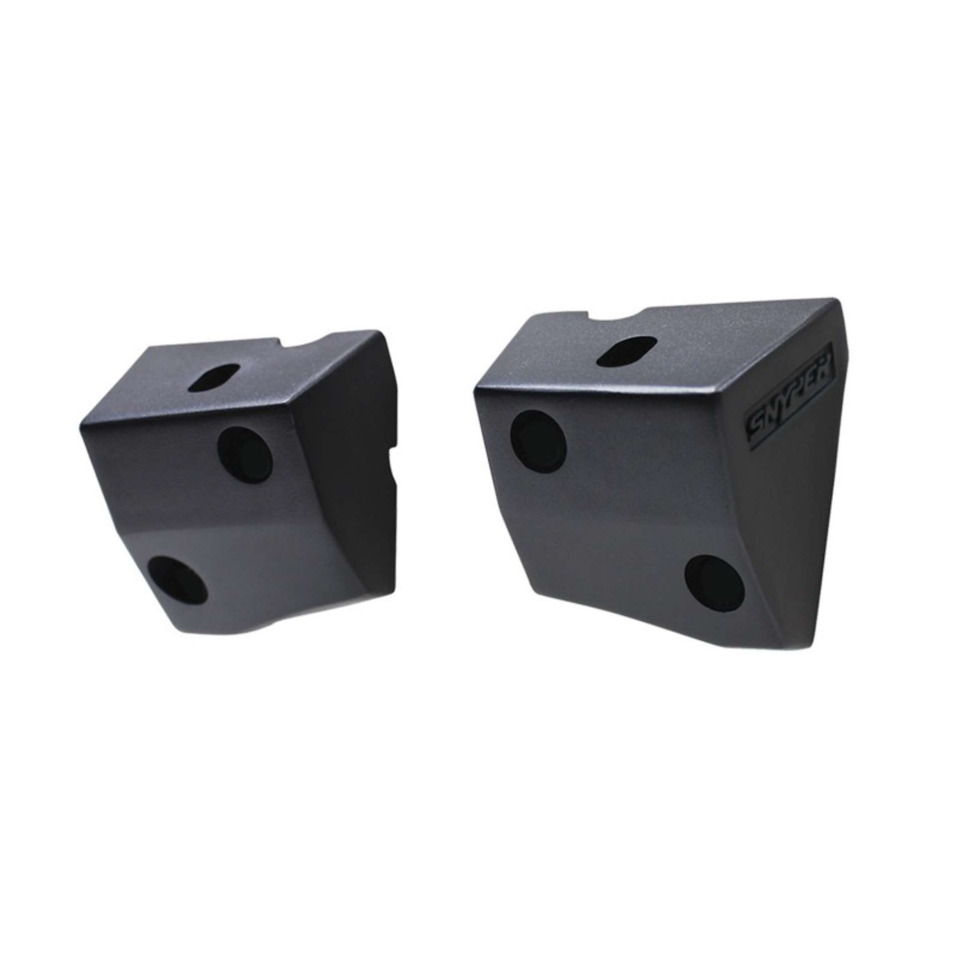 Picture of Westin-Snyper 07-17 Jeep Wrangler Snyper Lower Pillar Mounts - Textured Black