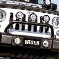 Picture of Westin-Snyper 07-17 Jeep Wrangler Snyper Bumper Mount Light Bar - Textured Black