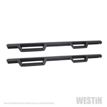 Picture of Westin-HDX 17-18 Ford F-150 SuperCrew Drop Nerf Step Bars - Textured Black