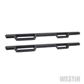 Picture of Westin-HDX 16-18 Nissan Titan XD Crew - 17-18 Titan Crew Cab Drop Nerf Step Bars - Textured Black