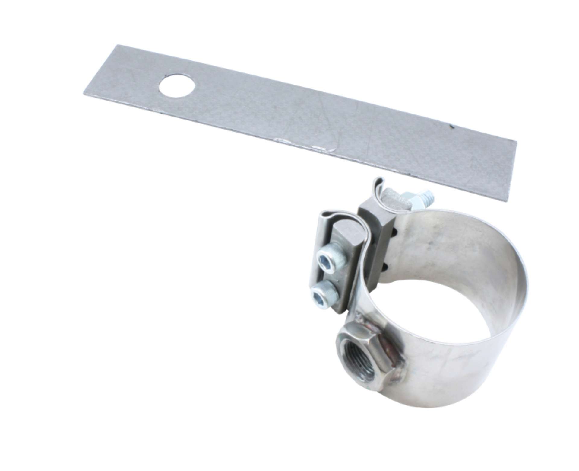 Picture of AEM No-Weld O2 Sensor Mount for 2-25 to 2-5 inch Diameter Pipe