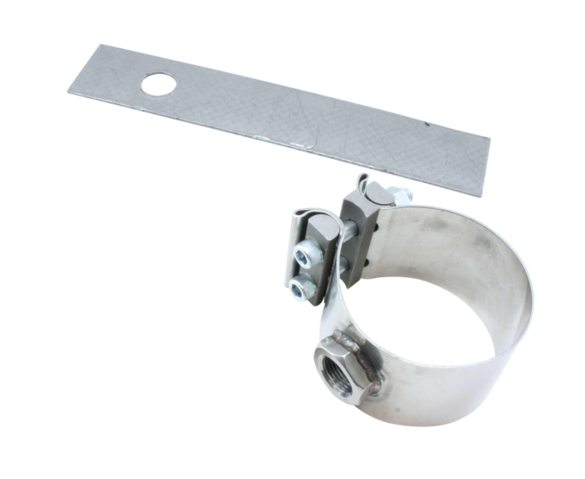 Picture of AEM No-Weld O2 Sensor Mount for 2-75 to 3 inch Diameter Pipe