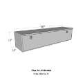 Picture of Westin-Brute HD Under Body 18in x 60in Drop Down Door - Aluminum