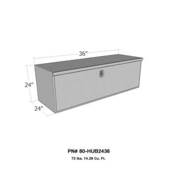 Picture of Westin-Brute HD Under Body 24in x 36in Drop Down Door - Aluminum