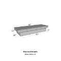 Picture of Westin-Brute Full Lid Full Size Step Side & Down Size Shallow Depth - Aluminum