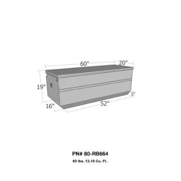 Picture of Westin-Brute Chest 60in - Aluminum